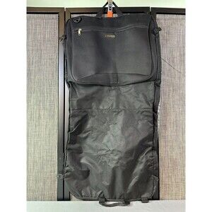 PROTEGE Black Garment Bag For Suits Or Dresses. Travel Carry On Sturdy